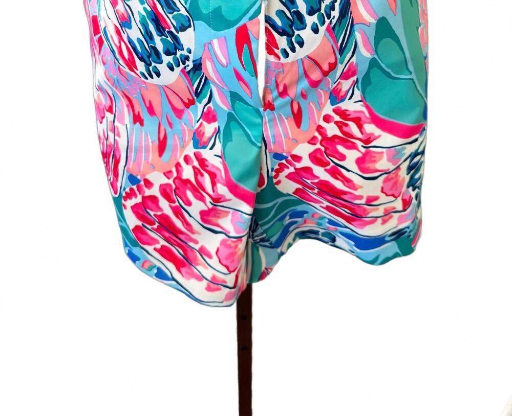 NEW JADE & JOY JOY women's delaney tropical print shorts in multicolor